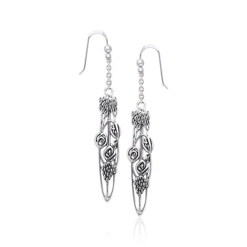 Mackintosh Silver Earrings TER504 - Jewelry